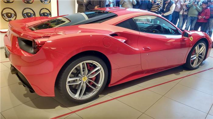 Ferrari 488GTB launched at Rs 3.88 crore