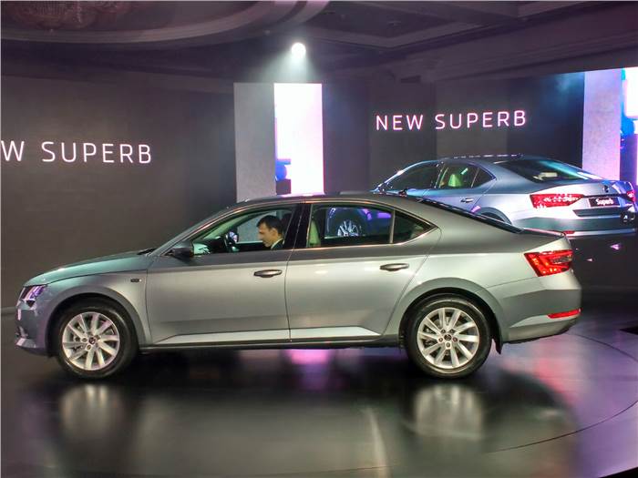 New Skoda Superb launched at Rs 22.68 lakh