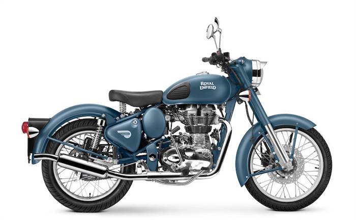 Royal Enfield Classic 500 Squadron blue launched