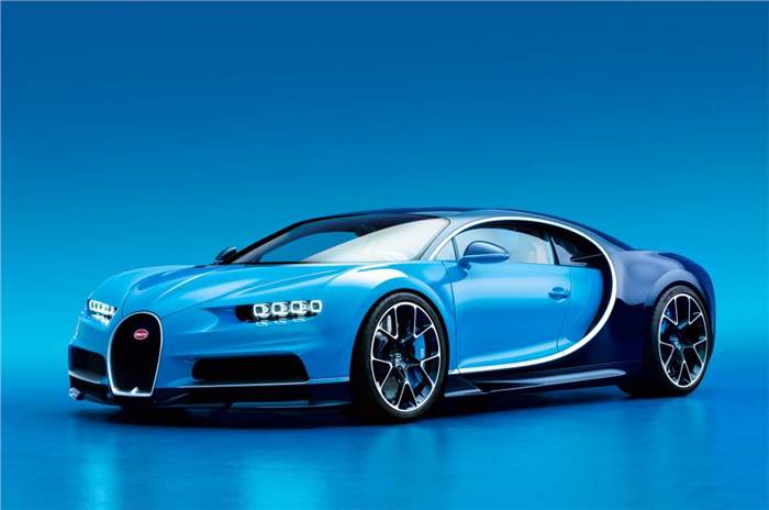 Bugatti Chiron revealed at Geneva