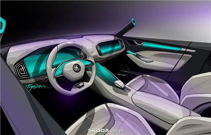 Skoda VisionS concept SUV revealed