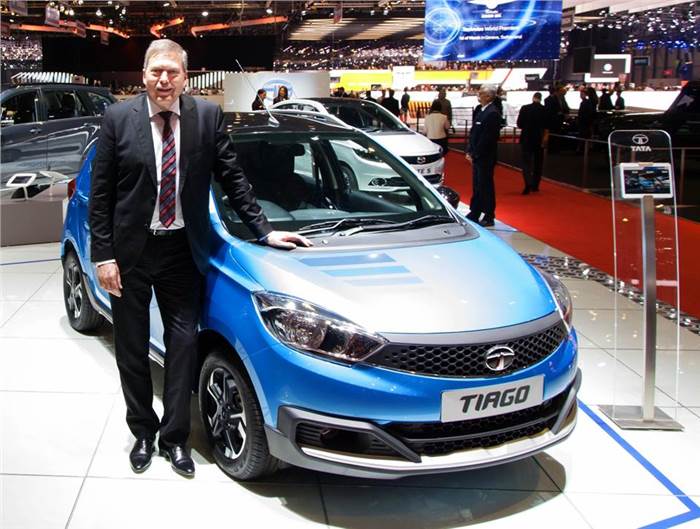 Tata Tiago showcased at Geneva motor show 2016