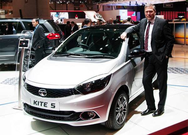 Tata Kite 5 sedan makes Geneva debut