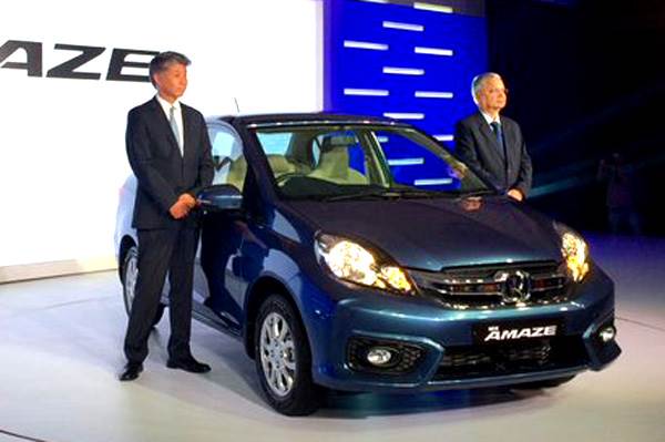 Honda Amaze facelift launched at Rs 5.29 lakh