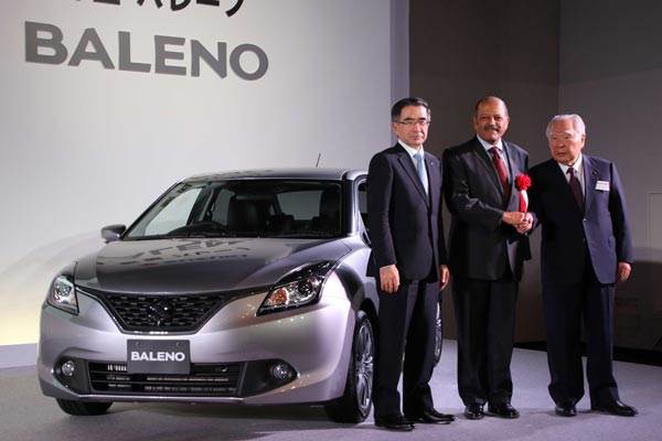 Suzuki launches &#8216;Made in India&#8217; Baleno in Japan