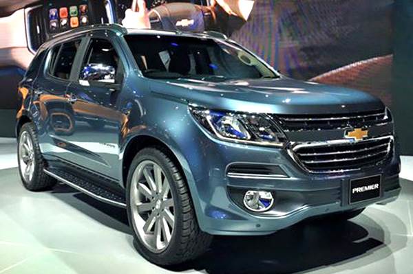 Chevrolet Trailblazer facelift revealed at Bangkok