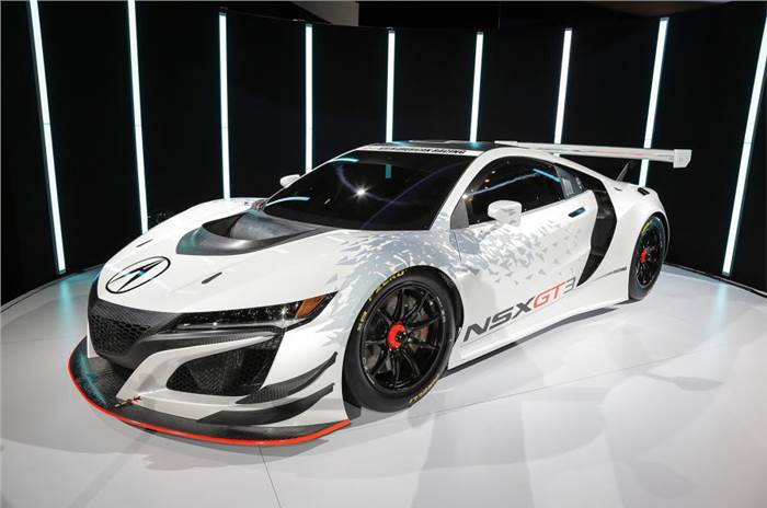Honda NSX GT3 race car revealed