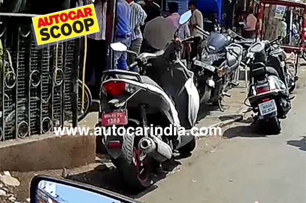 DSK-Benelli maxi scooter spied in India