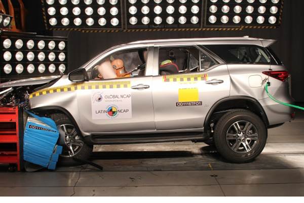 India-bound new Toyota Fortuner gets five star safety rating