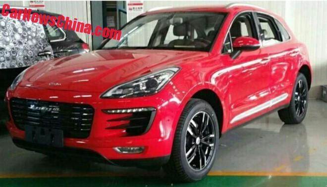 Zotye to reveal Porsche Macan clone at Beijing