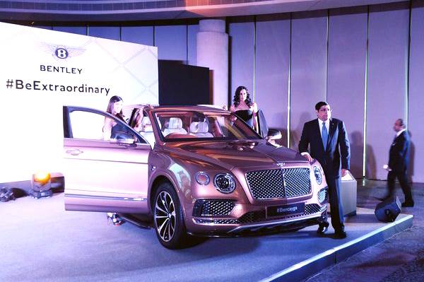 Bentley Bentayga launched at Rs 3.85 crore