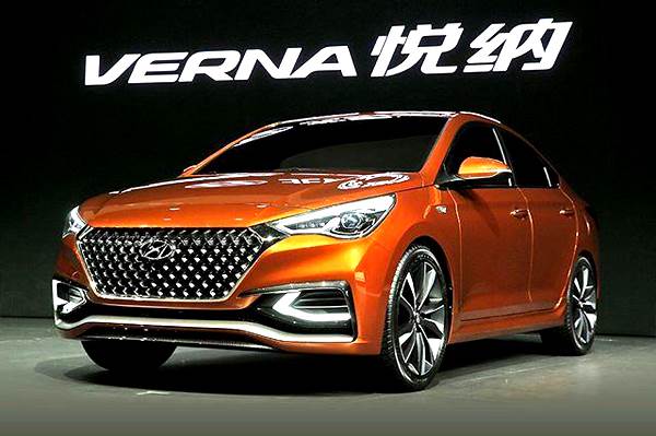 New Hyundai Verna previewed at Beijing