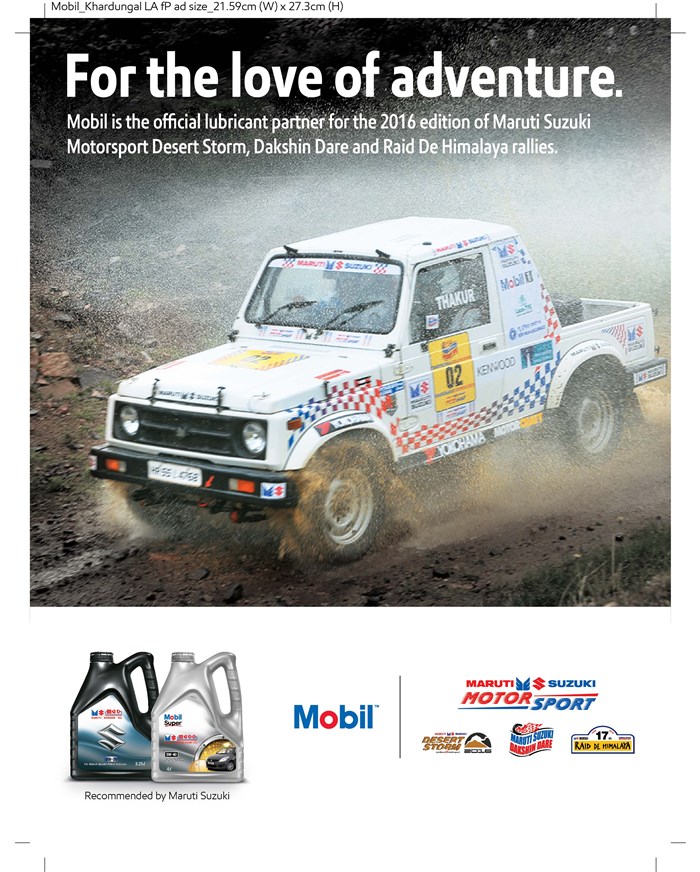 ExxonMobil confirms partnership with Maruti Suzuki Motorsport for 2016