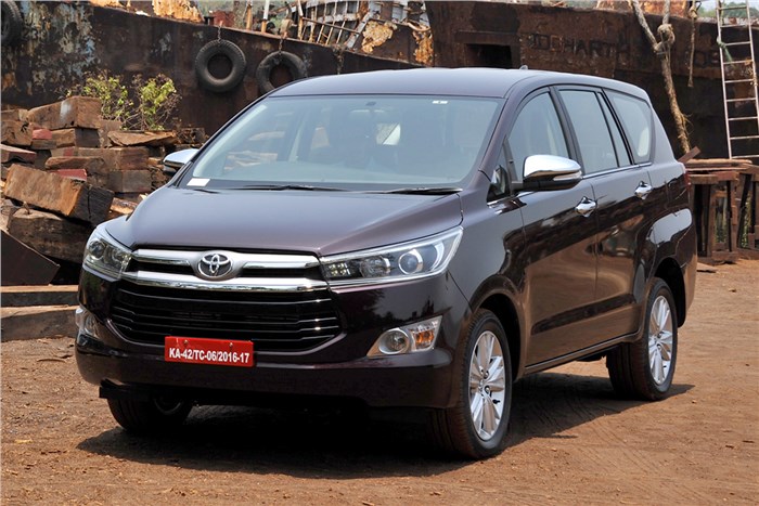 Toyota Innova Crysta launched at Rs 13.84 lakh