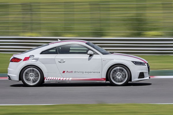 Sponsored feature: Audi track day