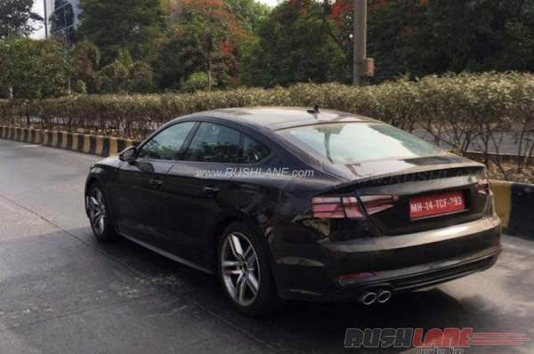 Next-gen Audi A5 Sportback spied in India