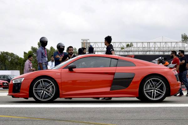 Audi showcases new R8 V10 Plus at India Range drive