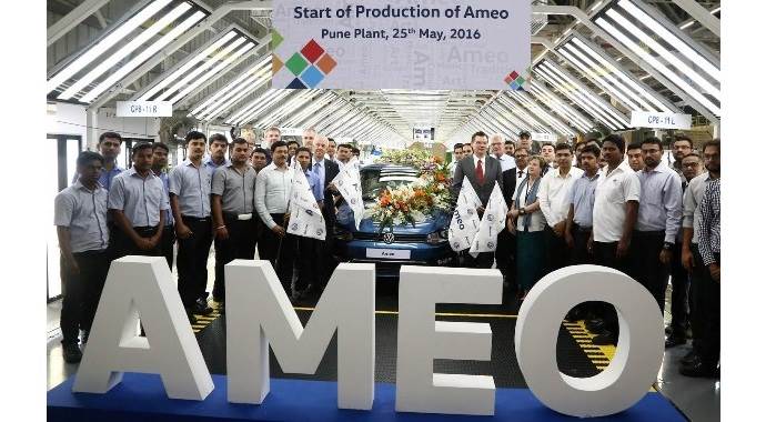 Volkswagen starts production of Ameo