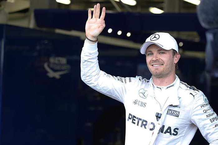 F1: Rosberg takes Baku pole, Hamilton crashes