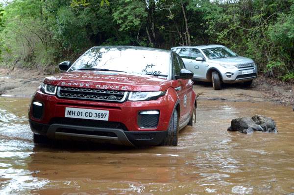 The Range Rover Evoque, in its natural habitat
