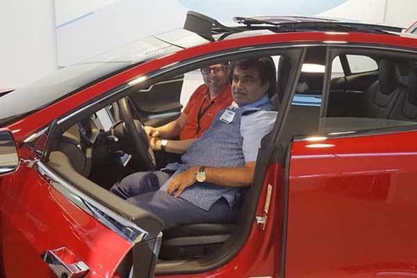 Nitin Gadkari offers land to Tesla to set up production facility in India