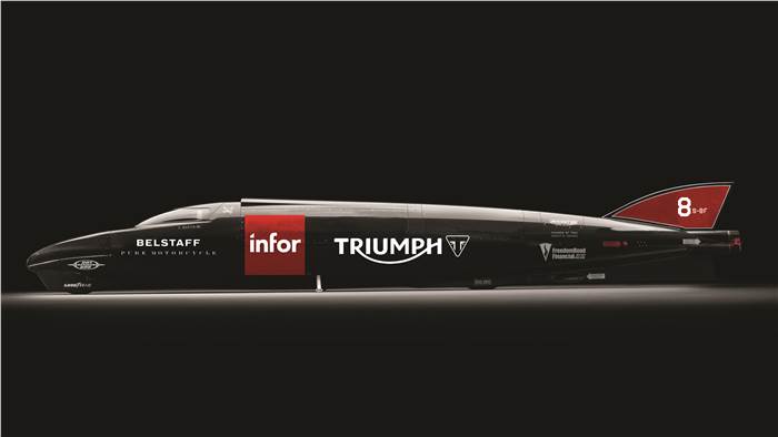 Triumph gears up again to set new land speed record