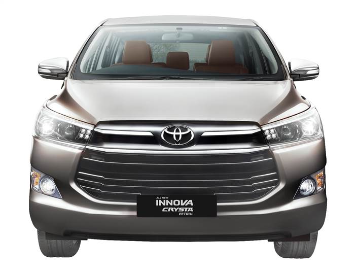 Toyota Innova Crysta petrol launched at Rs 13.72 lakh