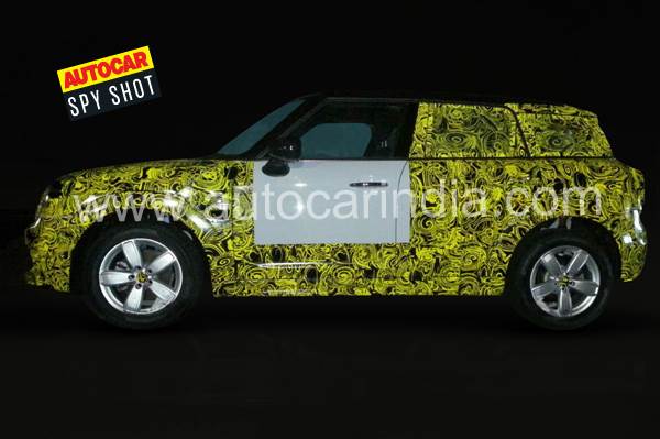 All-new Mini Countryman spied in India
