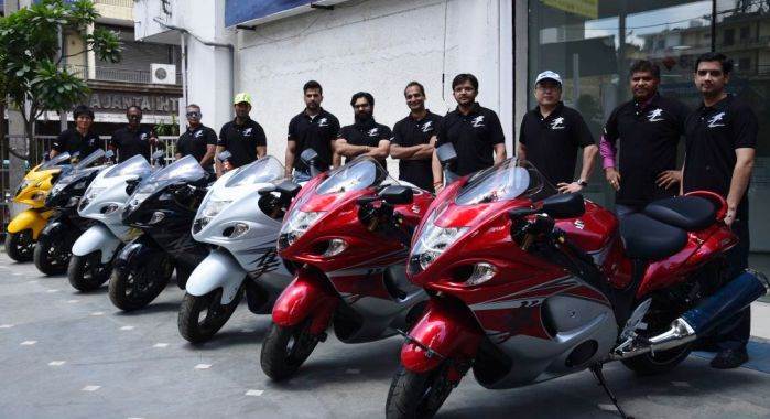 Suzuki celebrates Hayabusa Day in India