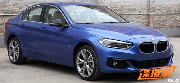 BMW 1-series sedan revealed