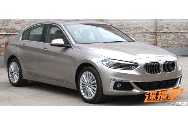 BMW 1-series sedan revealed