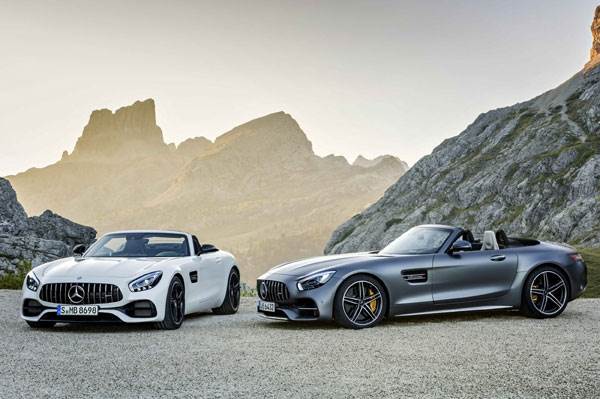 Mercedes-AMG GT, GT C Roadster revealed