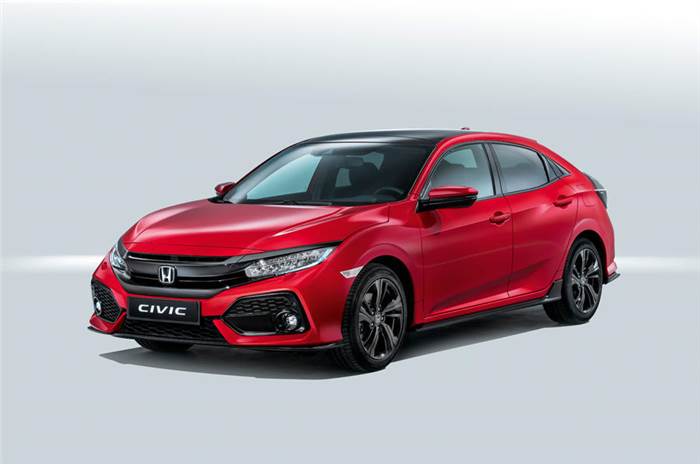 2017 Honda Civic hatchback revealed