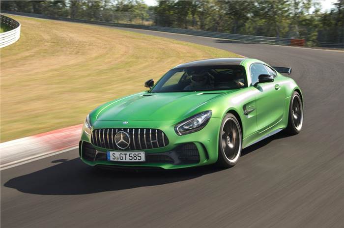 Mercedes-AMG GT R looking to beat 911 Turbo S&#8217; N&#252;rburgring time