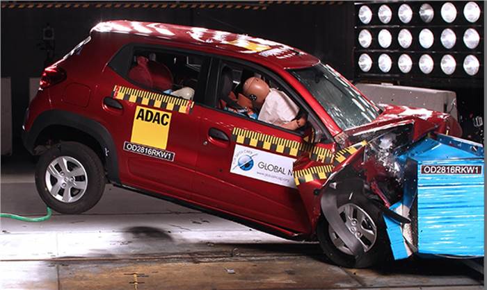 Renault Kwid, Honda Mobilio undergo GNCAP crash tests