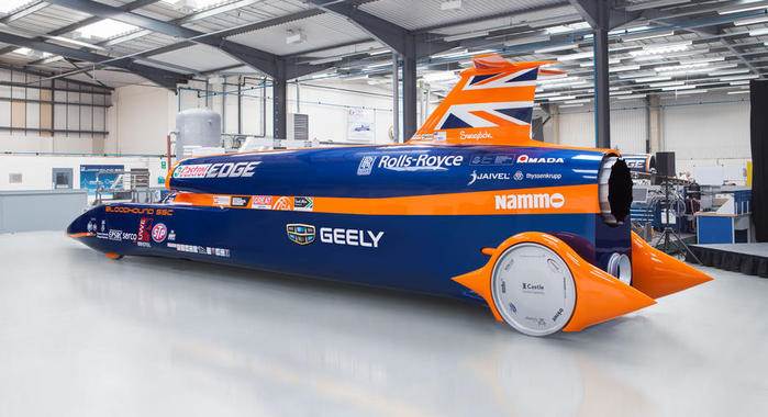 Geely confirmed as sponsor of Bloodhound SSC project