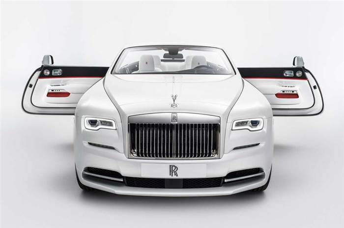 Fashion-inspired special edition Rolls-Royce Dawn revealed