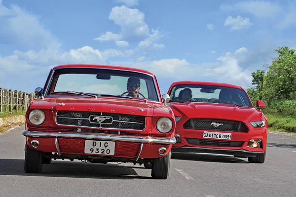Going wild with the Mustangs, old and new