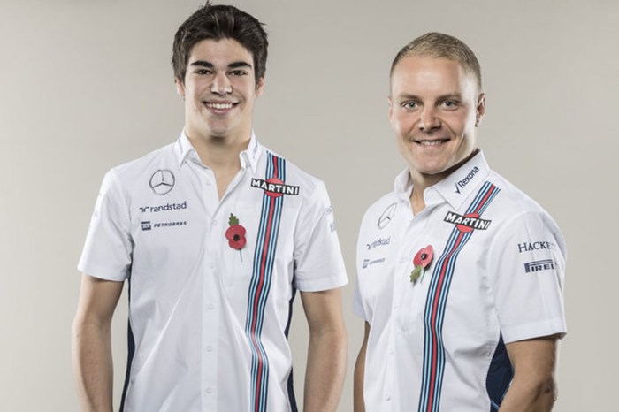 Williams announces Stroll and Bottas for 2017