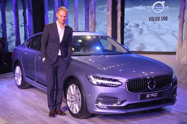 2016 Volvo S90 launched at Rs 53.5 lakh