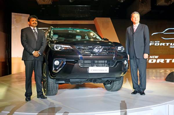 2016 Toyota Fortuner launched at Rs 25.92 lakh