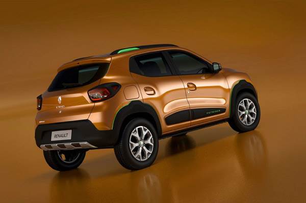 Renault Kwid Outsider concept showcased at Sao Paulo auto show 2016