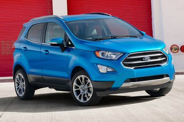 India-bound Ford EcoSport facelift revealed