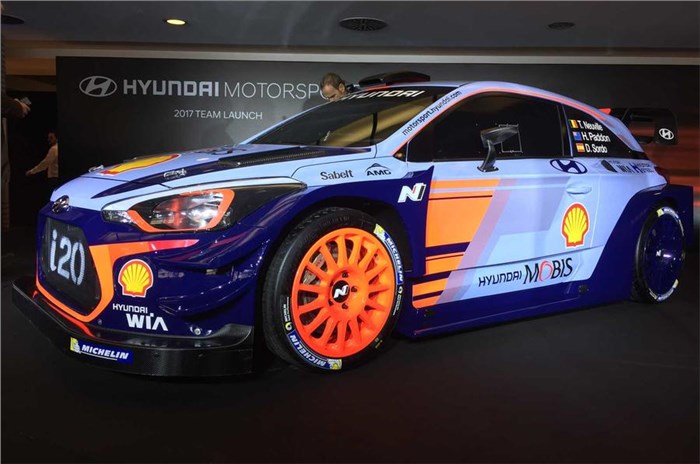 Hyundai unveils i20 Coupe WRC challenger
