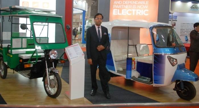 Lohia Auto showcases new e-rickshaws