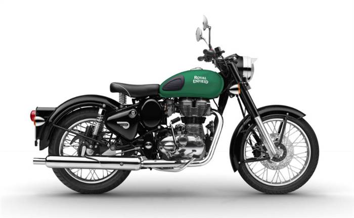 2017 Royal Enfield Classic 350 gets Redditch-themed paint job