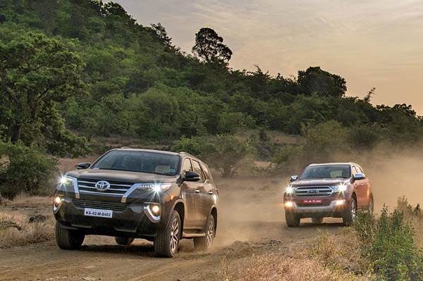 New Toyota Fortuner vs Ford Endeavour comparison