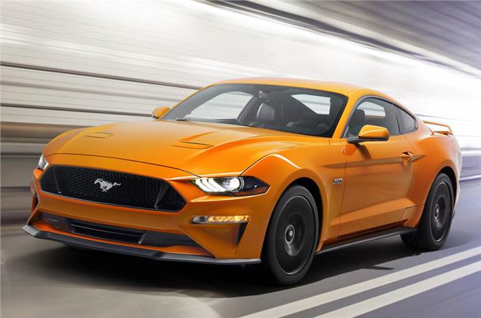 Facelifted Ford Mustang revealed
