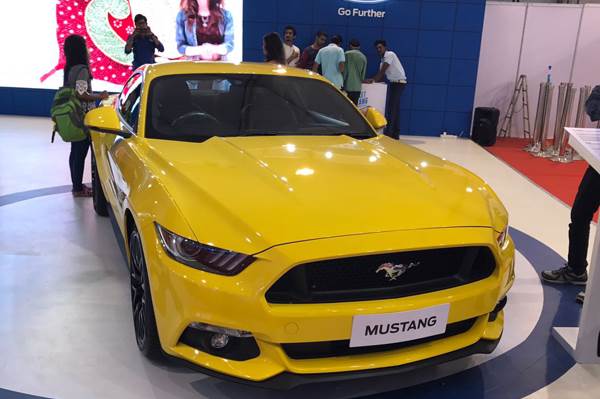 Ford Mustang showcased at Autocar Performance show 2017
