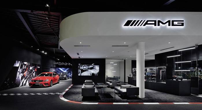 Tokyo gets two-storey Mercedes-AMG showroom